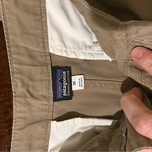 Patagonia Men's Organic Cotton Khaki Pants - 33